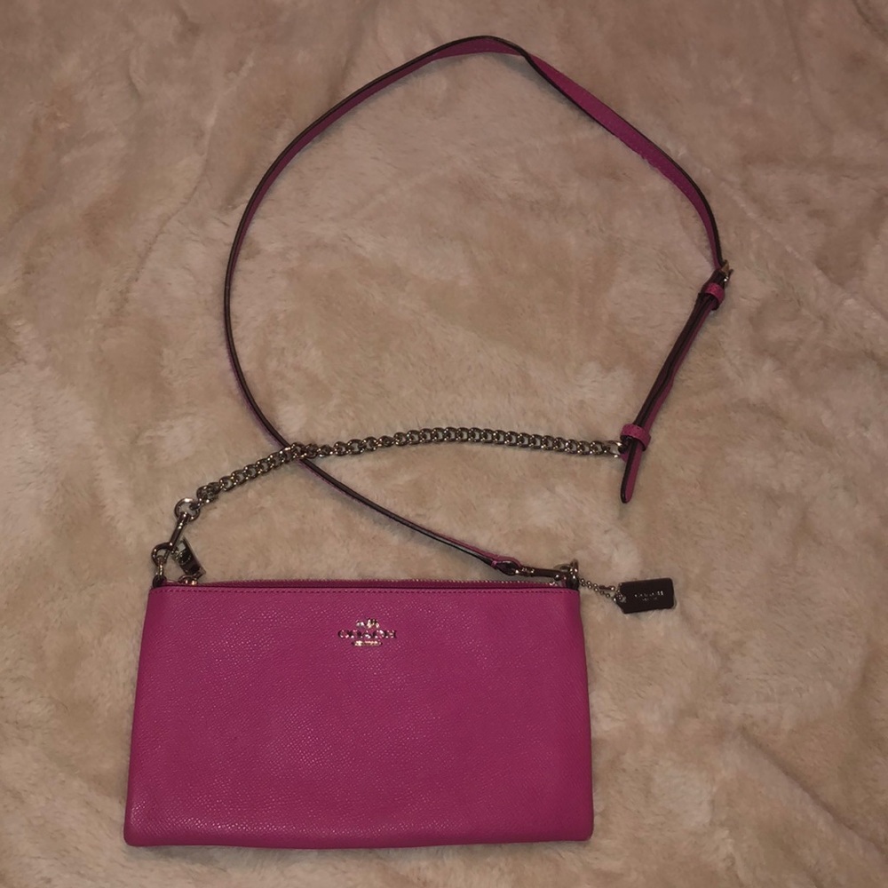 Pink Coach Crossbody